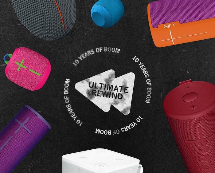 Ultimate Ears celebrates 10 years of BOOM! in latest ‘Ultimate Rewind’ campaign via UMM