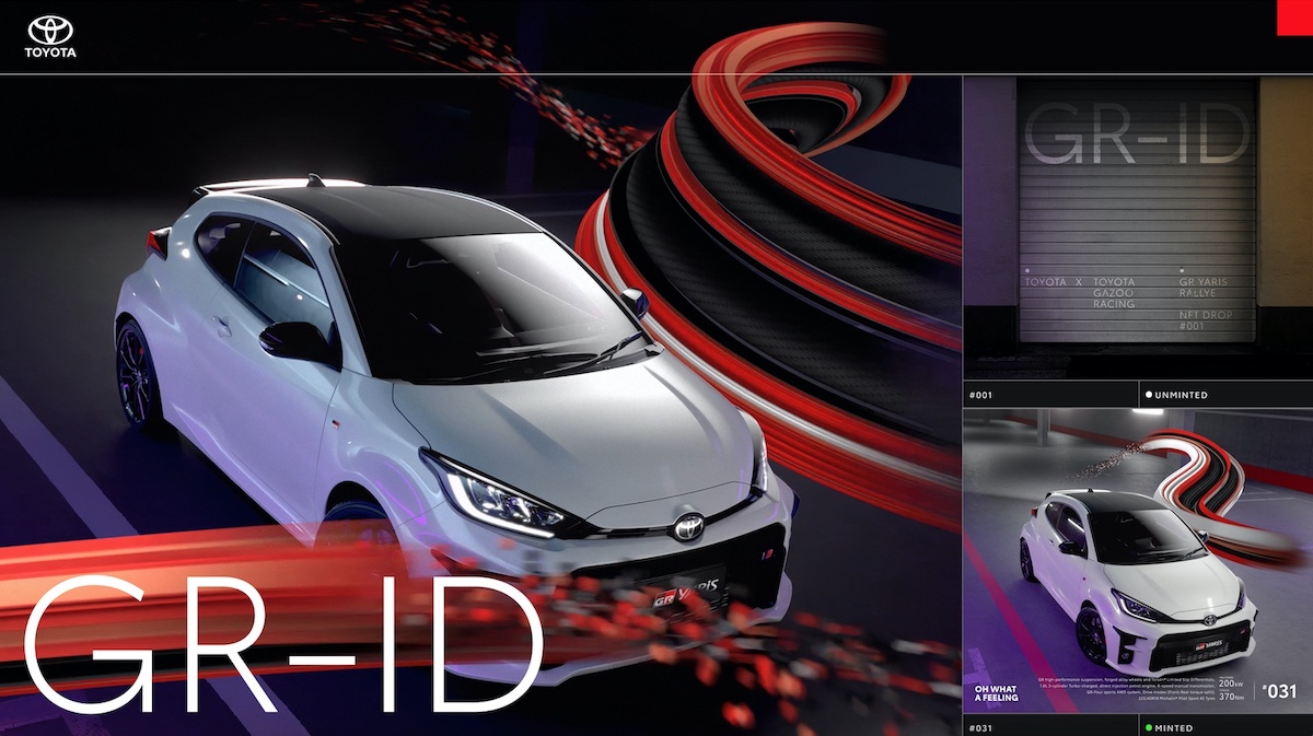 Toyota Australia launches first-of-its-kind Web3 and NFT experience via R/GA Australia