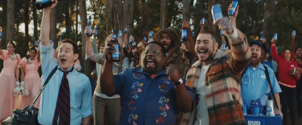 Post Malone, Cedric The Entertainer and more legends save the day in Bud Light’s Super Bowl spot via Wieden+Kennedy, New York